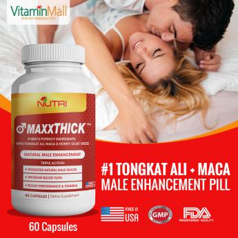 MAXXTHICK Male Enhancement Pill for Men with Tongk...