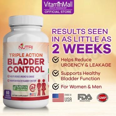 Nutri Botanics Bladder Control – Triple Action Bla...