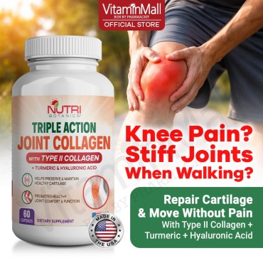 Nutri Botanics Triple Action Joint Collagen with T...