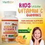 Nutri Botanics Kids Vitamin C Gummies – 60 Vegan Gummies – Support Immune Health – Gelatin Free - Halal