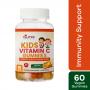 Nutri Botanics Kids Vitamin C Gummies – 60 Vegan Gummies – Support Immune Health – Gelatin Free - Halal